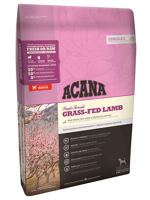 Acana Grass Fed-Lamb Tahılsız Kuzu Etli Yetişkin Köpek Maması