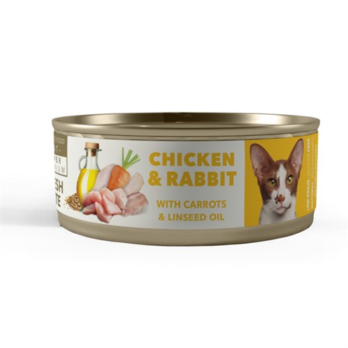 Amity Süper Premium Sterilised Tavuk Ve Tavşanlı Kısırlaştırılmış Konserve Kedi Maması