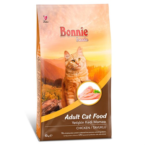Bonnie Basic Tavuklu Yetişkin Kedi Maması