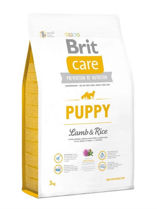Brit Care Puppy Kuzulu ve Pirinçli Yavru Köpek Maması