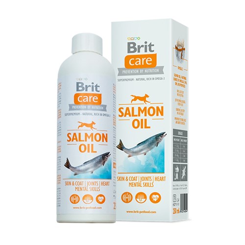 Brit Care Salmon Oil Deri Tüy ve Sindirim Destekleyici Somon Balık Yağı 250 Ml