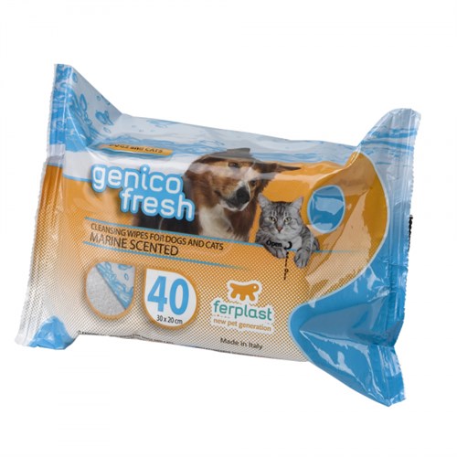 Ferplast Genico Fresh Ferahlatıcı Köpek Temizleme Mendili
