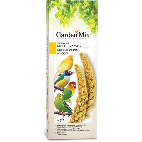 Garden Mix Platin Kuş Yemi Sarı Dal Darı
