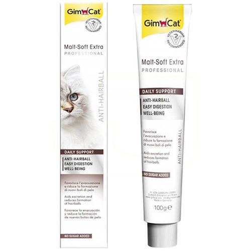 Gimcat Malt Soft Extra Tüy Yumağı Önleyici Kedi Macunu