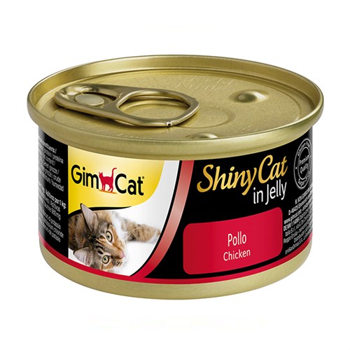 Gimcat Shinycat Tavuklu Konserve Kedi Maması