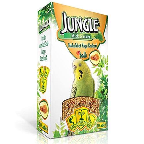 Jungle Ballı Tava Muhabbet Kuşu Krakeri