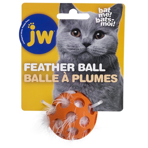 JW Cataction Kauçuk Tüylü Kedi Oyun Topu Oyuncağı