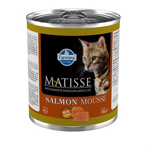 Matisse Somon Balıklı Kıyılmış Konserve Kedi Maması