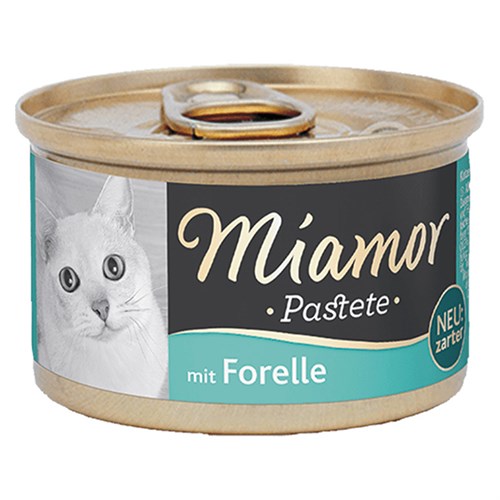 Miamor Pastete Alabalıklı Tahılsız Konserve Kedi Maması