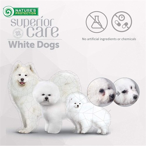 Natures Protection Beyaz Tüylü Küçük Irk Balıklı Yetişkin Köpek Maması