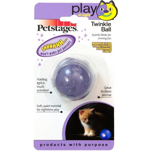 Petstages Twinkle Ball Işıklı Top Kedi Oyuncağı