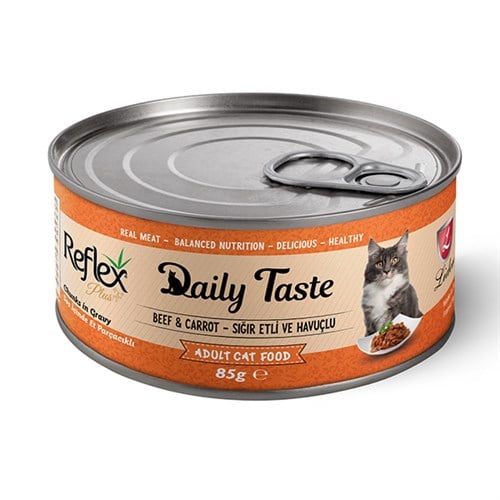 Reflex Plus Daily Taste Sığır Etli Yetişkin Konserve Kedi Maması