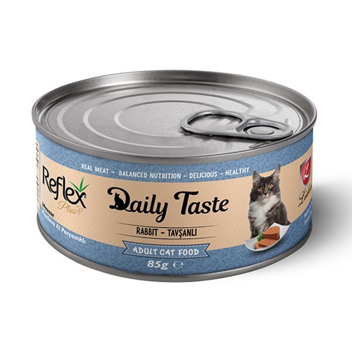 Reflex Plus Daily Taste Tavşanlı Yetişkin Konserve Kedi Maması