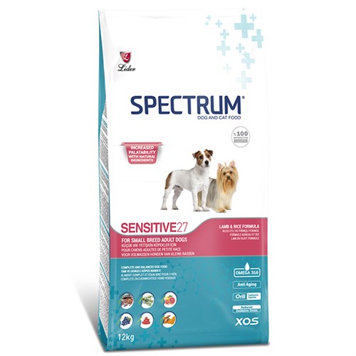 Spectrum Sensitive27 Hipoalerjenik Küçük Irk Kuzulu Yetişkin Köpek Maması