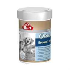 8 in 1 Excel Brewers Yeast Sarımsaklı Kedi ve Köpek Multivitamin Tablet