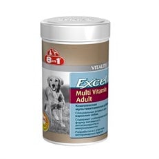 8 in 1 Excel Yetişkin Köpek Multivitamin Tableti