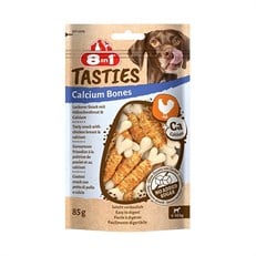 8in1 Tasties Calcium Bones Tavuklu Sargılı Köpek Kemik Ödülü