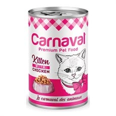 Carnaval Premium Tavuklu Yavru Konserve Kedi Maması