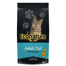 Econature Balıklı Yetişkin Kedi Maması