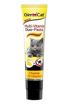 Gimcat Multi Vitamin Paste 12 Vitaminli Peynirli Kedi Macunu
