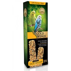 Gold Wings Premium Ballı Muhabbet Kuşu Krakeri