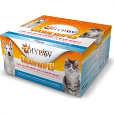 Hypaw Clean Wipes Kedi ve Köpekler için Temizleme ve Bakım Kesesi  Kutu
