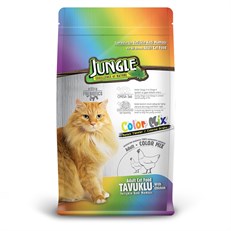 Jungle Colormix Tavuklu Kedi Maması