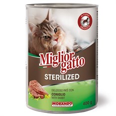 Miglior Gatto Sterilised Tavşanlı Kısırlaştırılmış Konserve Kedi Maması
