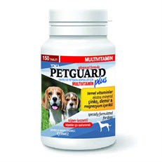 Petguard Plus Ekstra Mineralli Köpek Multivitamin