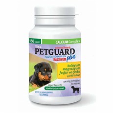 Petguard Plus Kalsiyum Fosfor ve Çinkolu Yavru Köpek Vitamini