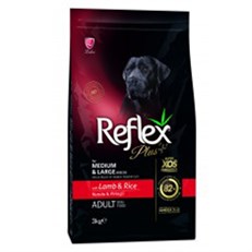 Reflex Plus Kuzulu Orta ve Büyük Irk Yetişkin Köpek Maması