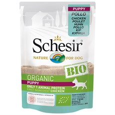 Schesir Bio Range Organik Yavru Konserve Köpek Maması