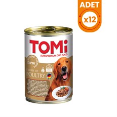 Tomi Kümes Hayvanlı Köpek Konservesi 12x400 Gr