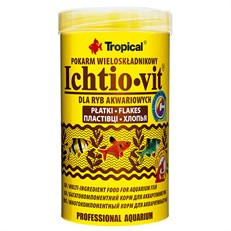 Tropical İchtio-Vit Zengin İçerikli Pul Balık Yemi